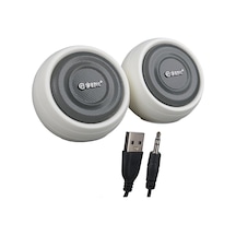 Ayt Magicvoice Mv-24845 1+1 Usb Aux Oval Multımedia Ses Sistemi Pc Bilgisayar Hoparlörü Speaker Hoparlör