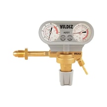 Yıldız 5331s 10 Bar Azot Nitrojen Basınç Düşürücü Saat 0-10 Bar Arası