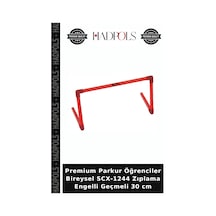 Premium Parkur Öğrenciler Bireysel Scx-1244 Zıplama Engelli Geçmeli 30 Cm Çok Renkli