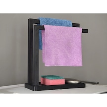 3d Baskı Havluluk Ve Sabunluk Organizer - Lavabo Üstü Çok Amaçlı Düzenleyici-siyah Çok Renkli