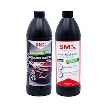 Seramik Katkılı Hızlı Ve Pratik Cila 750ml.+ Ağır Yağ Sökücü 750ml