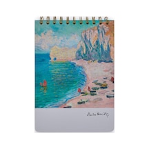 A5 Spiralli Gallery - Monet The Beach Çok Renkli