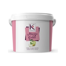 Krater Yeşil Elma Dondurma Paste 3 Kg