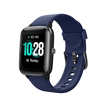 Geeroyoo JZR-GY Ip68 Nabız Ve Adım Sayacı Bilekliği Id205L Mavi Mavi Akıllı Saat (İthalatçı Garantili)