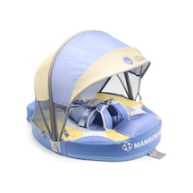 Mambobaby Yüzme Simidi - Sailing, Emniyetli, Gölgelikli Ve Ayak Destekli