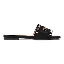 Black C03 Terlik Kadın 0197 394 Chiara Bellini Suede Black C03