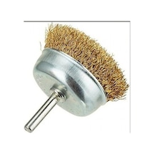 Çankaya Matkap Uçlu Pimli Saçaklı Tel Fırça Seçenekli 50mm