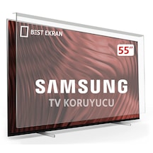 Bestekran Samsung Uyumlu 55BU8500 TV Ekran Koruyucu Samsung Uyumlu 55" İnç 139 Cm TV Ekran Koruyucu UE55BU8500UXTK