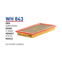 Wunder Wh843 Hava Filtresi - Jeep Patriot Compass 540126482