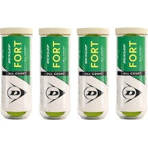 Dunlop Fort All Court Ts 3'lü 4 Kutu Tenis Topu
