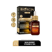 Bioxcin Skin Expert Vitamin C 15% Canlandırıcı Serum 30 ml - Ester C Niasinamid (B3 vitamini)
