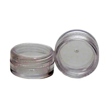 Şeffaf Sert Plastik Krem Kavanozu 5 Ml 3000 Adet