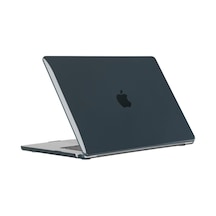Apple Uyumlu MacBook Air 15" 2024 M3 M2 A3114 A2941 Kılıf Kristal Ön Arka Şeffaf Kapak 001