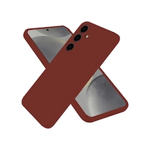 Samsung Galaxy  Uyumlu,  A56 Kılıf First Silikon - Bordo