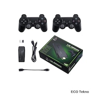 2.4g Kablosuz Çift Kol Oyunlar 4k Game Stick 21.000 Oyun Atari Uyumlu