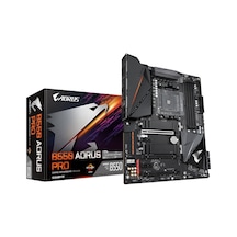 Gigabyte B550 Aorus Pro AMD B550 5400 MHz (OC) DDR4 Soket AM4 ATX Anakart