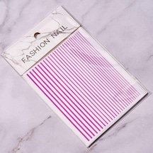 Adanil Nail Art Kendinden Yapışkanlı Şerit Sticker Gülpembe
