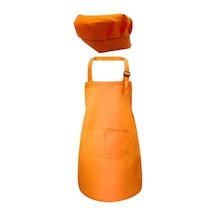 Suntek Çocuk Önlüğü Chef Şapka Seti Crafting Pişirme