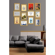 Modern Style 12 Parçalı Mdf Tablo Mck079 Çok Renkli - 713705037 Çok Renkli