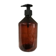 Amber Plastik Pompalı Şişe 250 Ml Geniş Ağızlı 28 Mm 20 Adet