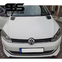 Volkswagen Polo Uyumlu Piano Black Kaput Üstü Havalandırma Izgarası