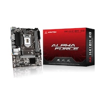 Arktek Alpha Force, Ak-h410m Eg Va, 2xddr4, M.2, D-sub, Hdmı, 10.nesil, Lga1200 Soket, Anakart