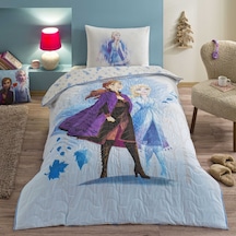 Taç Lisanslı Disney Frozen Sisters Tek Kişilik Pamuk Complete Set 000000001000049928 Çok Renkli