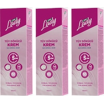 Derby Lady Tüy Dökücü Krem Normal Ciltler İçin 100 Ml X 3 Adet