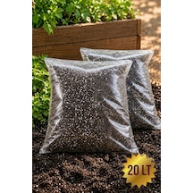 20 Litre Premium Saksı Toprağı Karışımı --- Jiffy Sphagnum Torf + Perlit + Cocopeat --- Steril, Böcek Yapmaz
