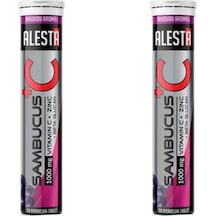 Alesta Sambucus C Vitamini 1000 Mg Zink 2 x 20 Efervesan Tablet