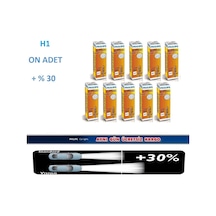 Phılıps H1 10 Adet 12V 55W Standart Ampul 12258 Prc1 +Yüzde 30