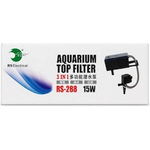 Rs 288 Akvaryum Tepe Filtre 1000 L/h 15 W