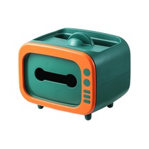 Suntek Retro Tv Mendil Kapak Peçete Kutusu Organizatör Ev