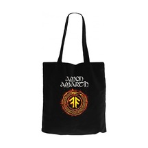 Amon Amarth Skull Siyah Kanvas Bez Çanta Siyah