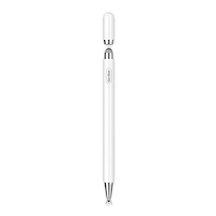 Go Des GD-P1203 Tüm Cihazlar ile Uyumlu Dokunmatik Kalem Passive 2 in 1 Yazı & Çizim Kalemi - ZORE-260226 Beyaz