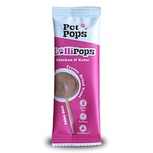 Petpops Kedi Köpekler İçin Tavuklu Kefirli Lolipop Kedi Ödülü 10'lu