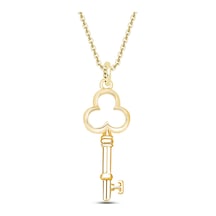 Kuyumcudukkani "anahtar"kolye -20041-g Gold