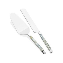 The Mia Pearl Pasta Servis Takımı White 2 Parça Ckb0174