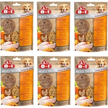 8in1 Freeze Dried Tavuk Ve Havuçlu Köpek Ödülü 50 Gr. X 6 Adet