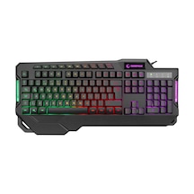 Rampage KB-R46 Carisma Kablolu Gökkuşağı Aydınlatmalı Oyuncu Klavye