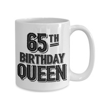 Komik 65 Yaş Doğum Günü Hediye Kupa - Kişiye Özel Bardak