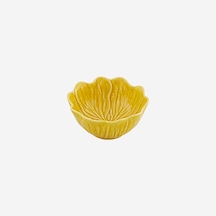 Sarı Seramik Çorba Kasesi 12 Cm