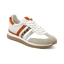 Sneaker Günlük Kadın Mar-25y-192-910 John May Worzum Worzum Beyaz - Turuncu