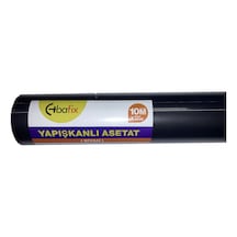 Bafix Yapışkanlı Rulo 45x10 Mt Siyah Bfx-yfr4510s