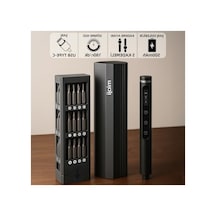 Şarjlı Tornavida Seti, 500mah, 180r/dk, 42 Parça