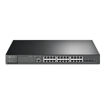 Tp-lınk Omada Tl-sg3428xmp 24 Port Gıgabıt + 4x10gb Sfp Uplınk Yönetilebilir 384w Poe Rackmount Swıtch