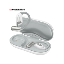 Jeemson Beyaz Kulaklıklı Açık Tip Spor Bluetooth Kulaklık - 13mm Membran, Enc Gürültü Engelleme, 7 Saat Pil Süresi, Ipx5 Su Geçirmez, Bt 5.4