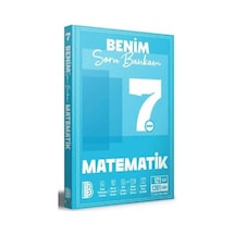 7. Sınıf Matematik Soru Bankam Benim Hocam Yayınları