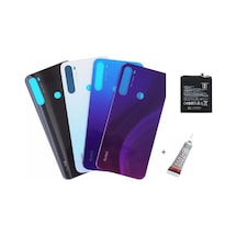 Redmi Note 8 Uyumlu Arka Batarya Kapağı ,batarya V Mor
