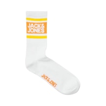 Jack & Jones Jack&jones Jaclogo Strıpe Tennıs Sock 12250750 Turuncu 001